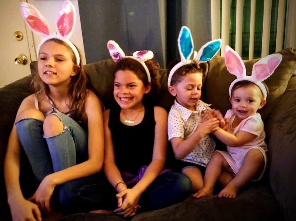 Brittney's younger family members